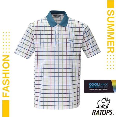 【瑞多仕-RATOPS】男款 COOLMAX 輕量透氣短袖POLO衫/DB1751 灰色/綠色/藍色/紅色✿30E010